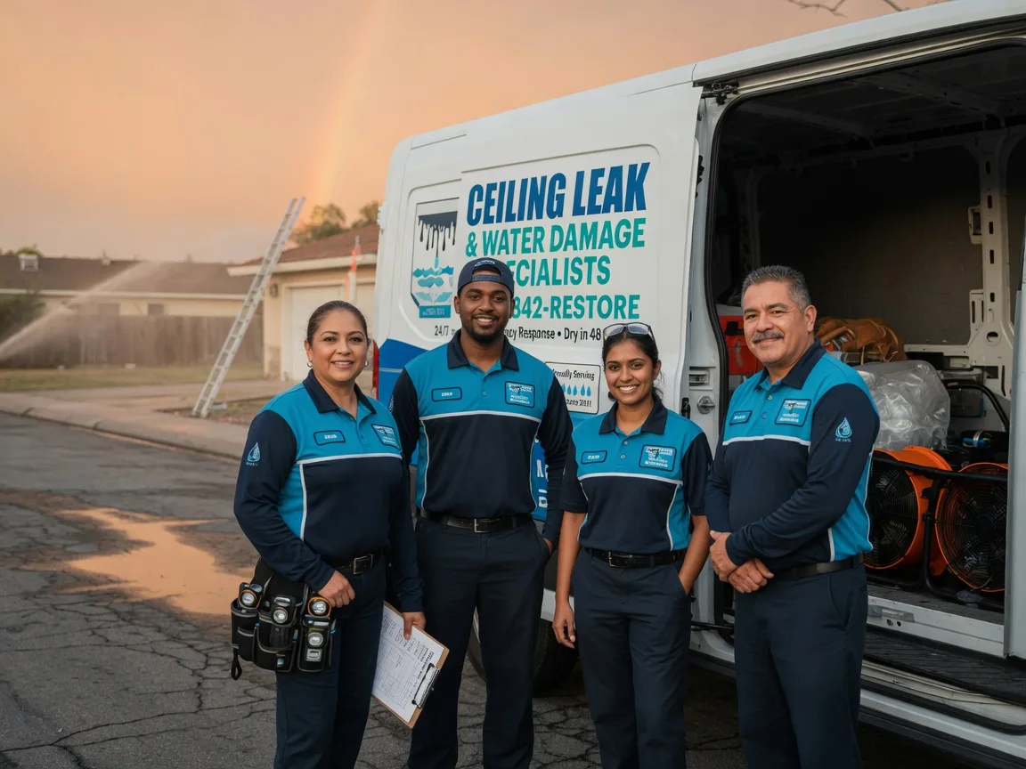 Ceiling Leak Cleanup company in South Hill, VA