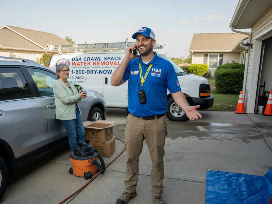 Crawl Space Water Removal South Hill, VA FAQs